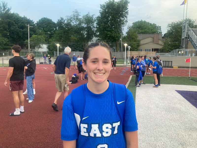 Adelyn Thomas of Lincoln-Way East.