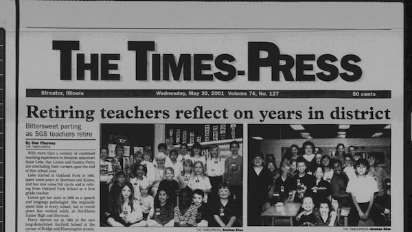 Historical covers for May 30: Retiring teachers reflect on years in district