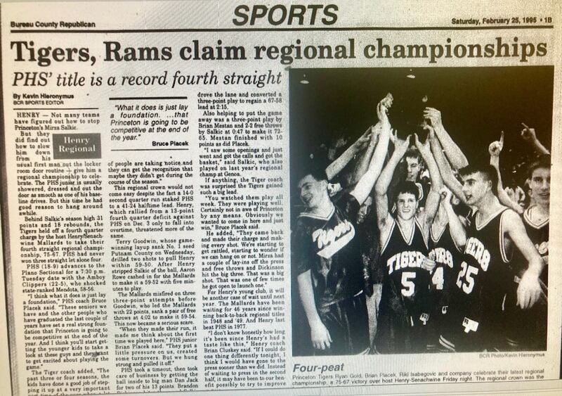 BCR headlines from Feb. 25, 1995