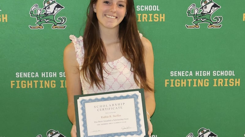 Seneca High senior wins garden club scholarship, eyes flower shop dream