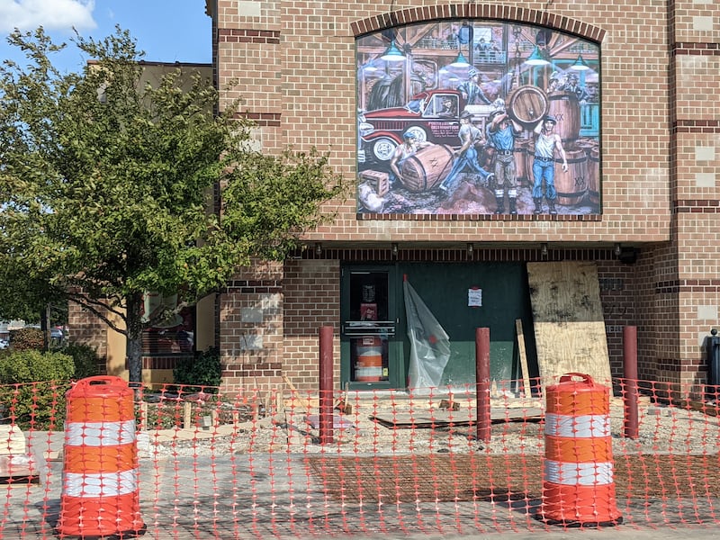 Portillo’s is in the process of installing protective barriers in front of its restaurant in Oswego, including bollards, after a 2-year-old boy was killed in July when a car crashed into the front entrance of the restaurant.