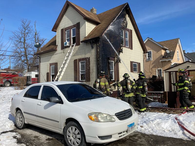 The Joliet Fire Department responded to 1350 Elgin Ave. in Joilet for a structure fire on Feb. 1, 2026.