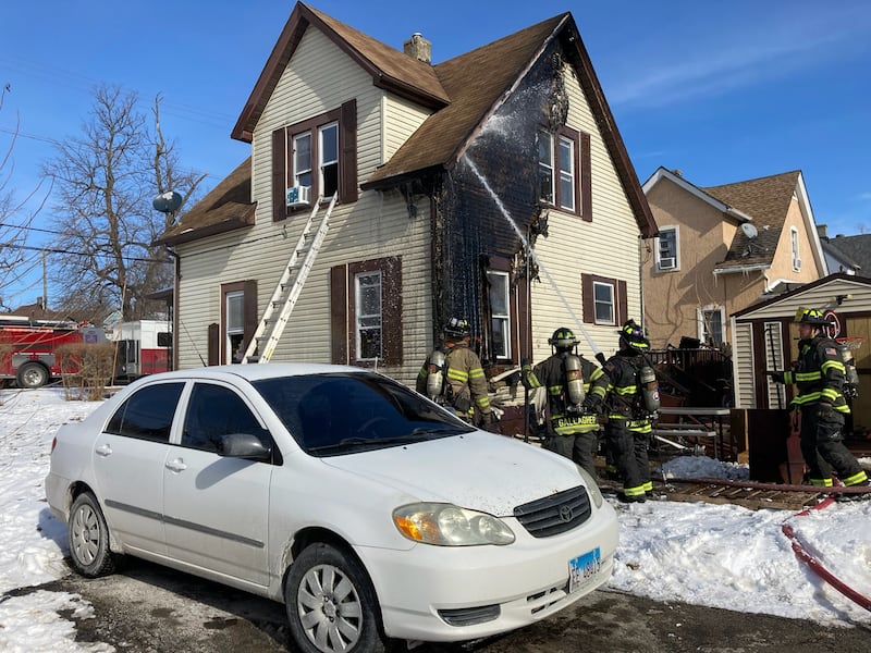 The Joliet Fire Department responded to 1350 Elgin Ave. in Joilet for a structure fire on Feb. 1, 2026.