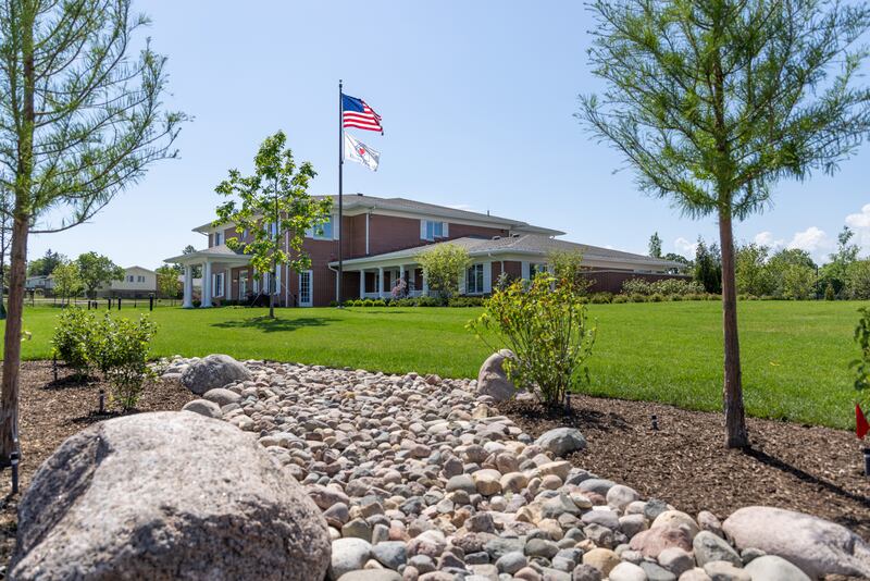 A new Fisher House was dedicated at the Captain James A. Lovell Federal Health Care Center.