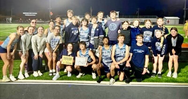 The Bureau Valley track & field teams combined for the coed championship at Kewanee's Brockman Invite Tuesday night. The BV boys won their meet and the girls tied for second.