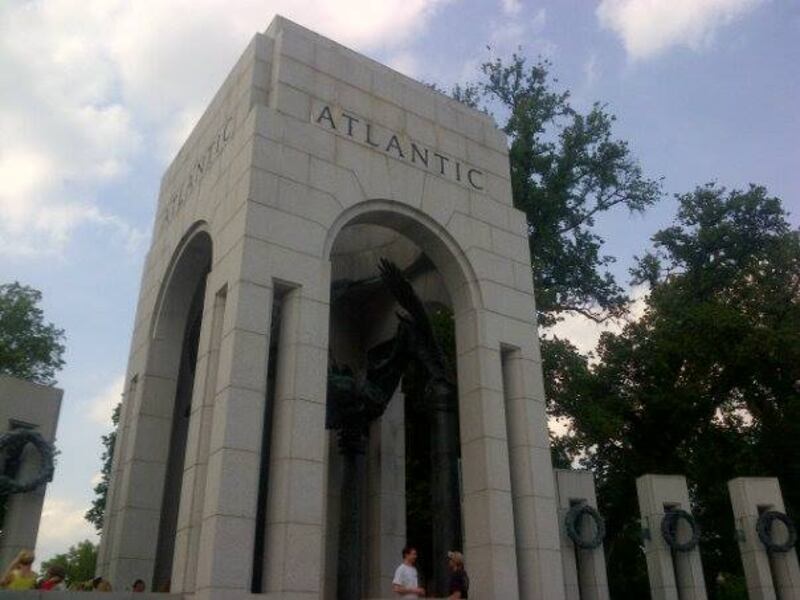 The World War II Memorial in Washington D.C. is among the sites viewed during an Honor Flight of the Quad Cities trip.