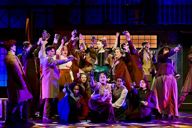 The cast of Coal City High School Theatre Department's presentation of "Sweeney Todd," which begins showings Friday, March 7.