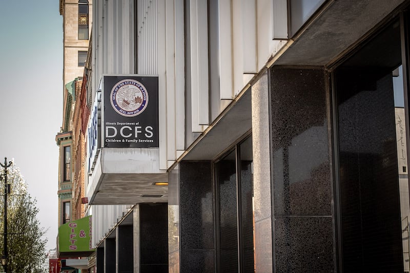 The Department of Children and Family Services office is pictured in Springfield.