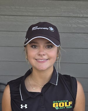 Seneca’s Piper Stenzel, Dwight’s Isabella Dinelli advance to 1A state golf