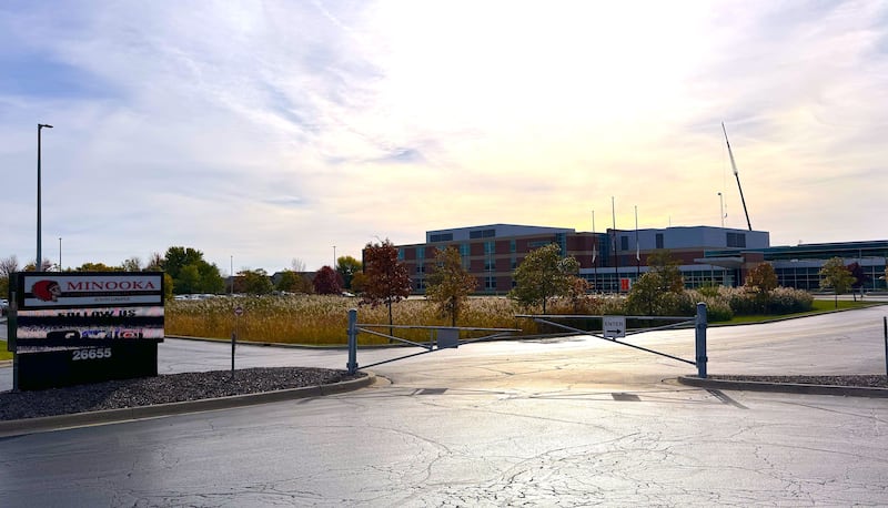 Minooka Community High School's South campus at 26655 Eames St. in Channahon.