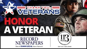Honor a veteran for “Thank You, Veterans”