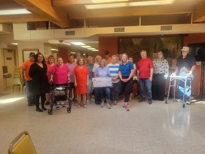 The Lee County Council on Aging has received a $2,000 community grant from Prairie Brome Solar as part of the company’s third-quarter community giving program.