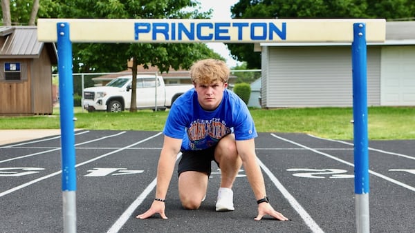 Staying in track pays off for Princeton’s Casey Etheridge: 2026 BCR Male Track & Field Athlete Of The Year