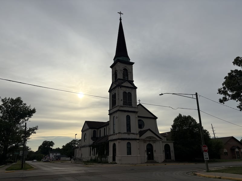 The former Immaculate Conception Catholic Church at the corner of Park and Kent streets in Streator is the planned site for a new Beck’s gas station, car wash, and convenience store.