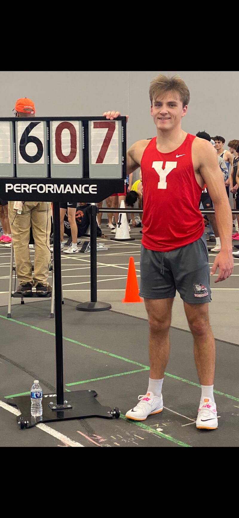 Yorkville senior Taelor Clements