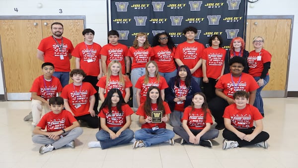 Joliet District 86 students compete at local math competition