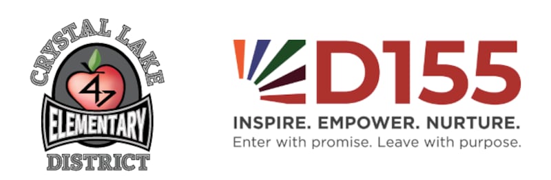 Crystal Lake-based school district 47 and 155.