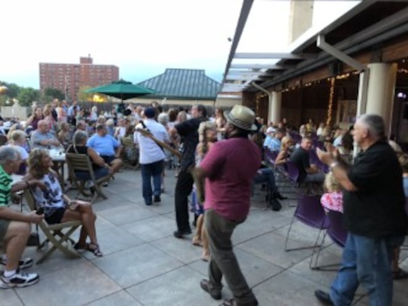 The band Cadillac Groove performs at a rooftop concert at the Joliet Area Historical Museum, which will renew its Summer Outdoor Rooftop Concert Series for 2025 on May 17.