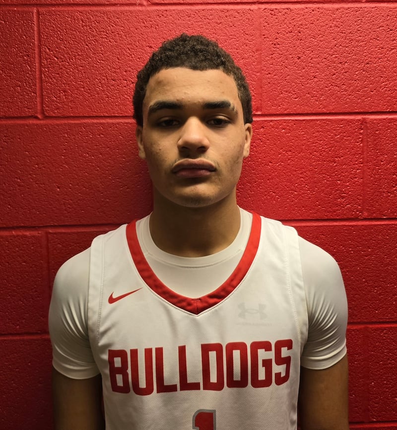 Streator senior guard Layzeric Moton finished with a game-high 12 points against Manteno on Tuesday, Jan. 27, 2026.