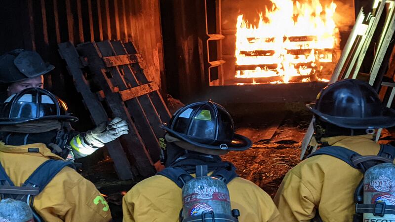 ‘They risk their lives every day’ - Oswego residents get an up close look at what it means to be a firefighter