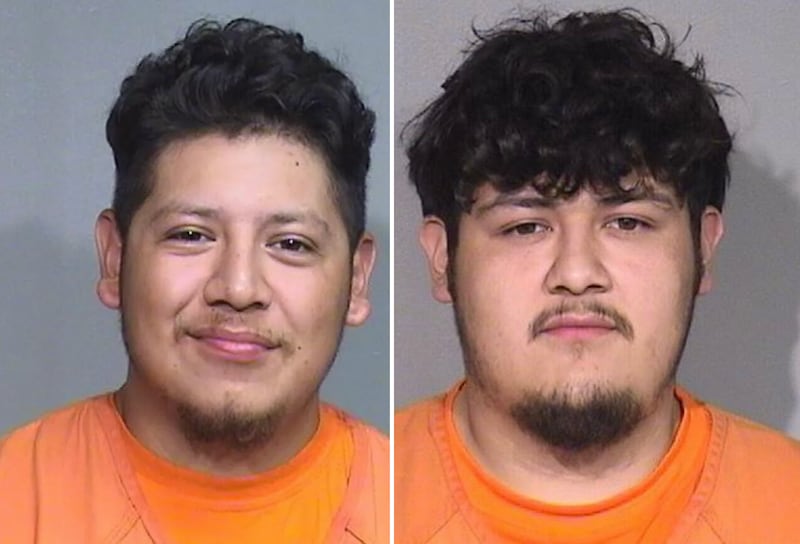 Miguel Mercado (left) and Robert Mercado