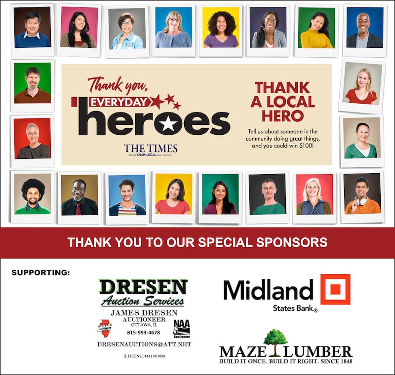 Thank you, Everyday Heroes Header - OTT