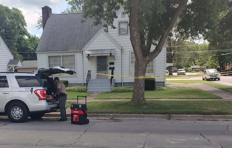 Authorities are investigating a double homicide that occurred in Bradley.