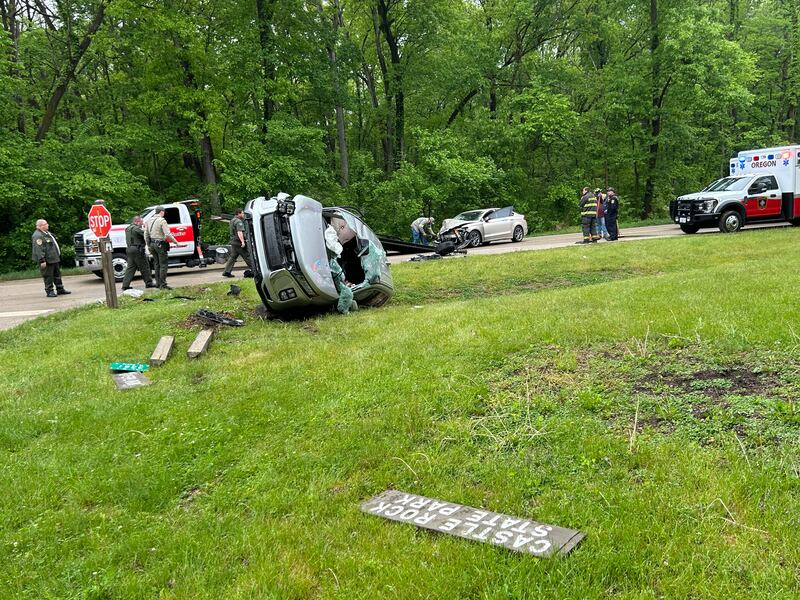 A portion of state Route 2, between Oregon and Dixon, was closed to traffic on the afternoon of Tuesday, May 20, 2025, due to a two-car accident at the entrance of the Castle Rock overlook in Castle Rock State Park. Occupants in the vehicles were treated at the scene but did not need to be transported. The road was closed between Penn Corner Road north to the Oregon with traffic detoured onto Pines and Ridge roads. It reopened after the vehicles were removed.