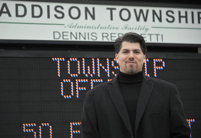 Bobby Hernandez will be the new Addison Township Supervisor. He was elected on April 1, 2025.