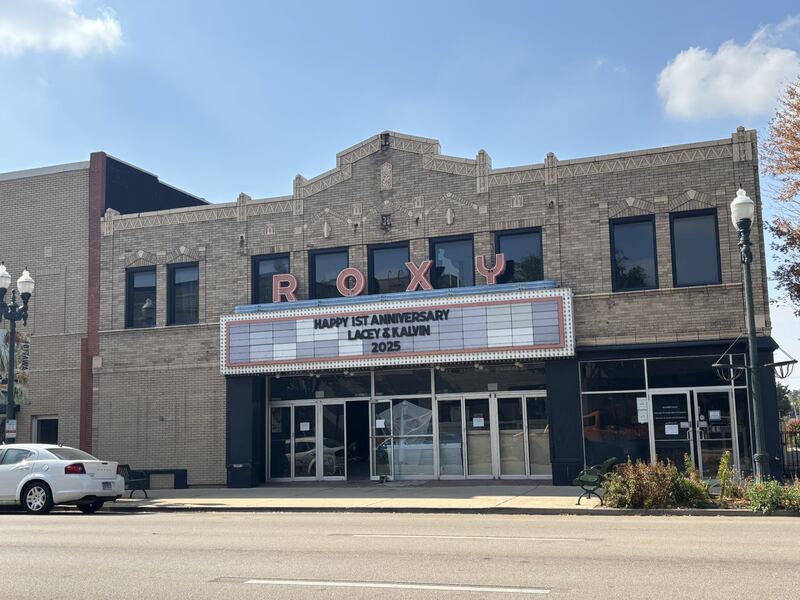 Roxy Cinemas is closed while undergoing renovations.