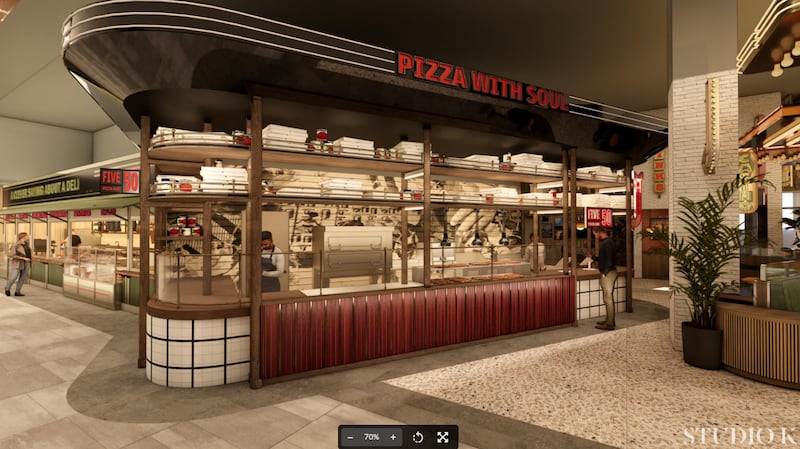 Hollywood Casino Joliet will feature the all-age Boulevard Food & Drink Hall that includes Five50 Pizza, “a New York City-style meets Neapolitan pizza concept,” according to a news release from Hollywood Casino.