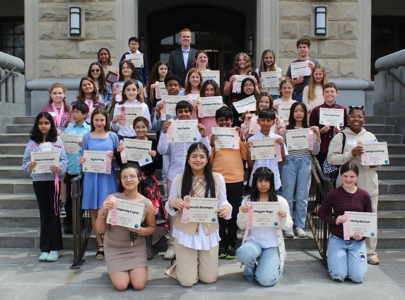 On Saturday, April 11, the Illinois Environmental Protection Agency (EPA) honored a group of fifth and sixth grade students selected for their artistic and writing skills used to express environmental awareness, as part of the state’s annual Poster, Poetry and Prose Contest.