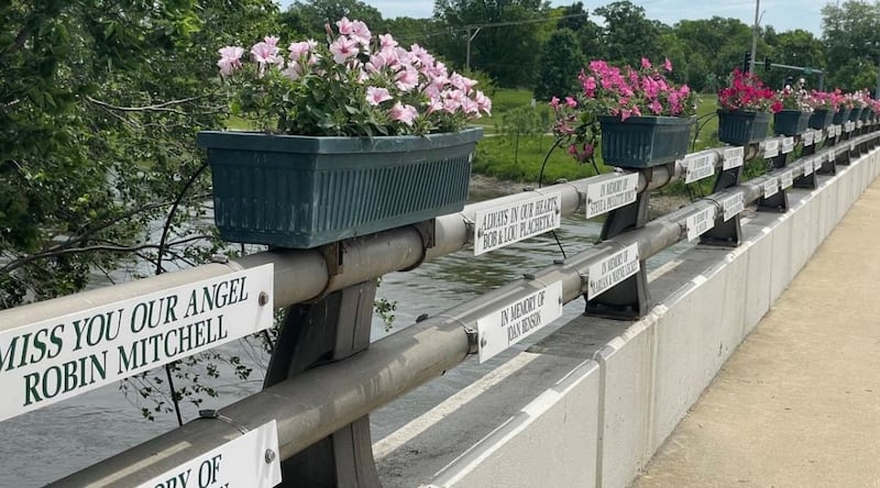With a donation, Montgomery residents can have a name, business, or personalized message printed on a 4-inch x 22-inch sign that will be placed on the Mill Street Bridge.