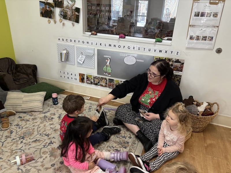 Aubrey Floyd, of Joliet a lead teacher in the 2-year-old room at KLA Schools of Plainfield, was one of the first students to complete Joliet Junior College’s Early Childhood Education Apprenticeship Program, which Floyd began in December 2024 and completed in February. Floyd graduated from JJC on May 15, 2026, with an associate degree in applied science in child development.