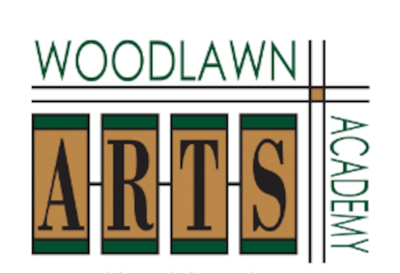 Woodlawn Arts Academy logo.