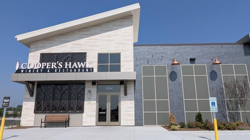 Cooper’s Hawk Winery & Restaurant is located at 16344 Boulevard Place in Plainfield, is seen on Sunday, June 8, 2025.