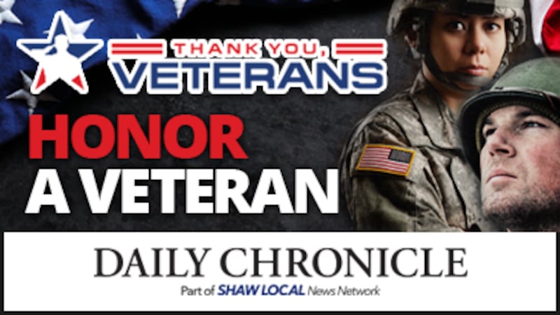 Pay tribute to a veteran and you could win!