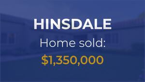 Sale closed in Hinsdale: $1.35 million for a single-family home