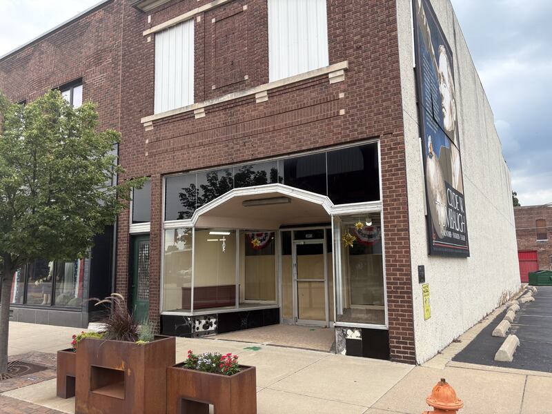 The former K’s Secret Garden building at 215 E. Main St. in Streator, now owned by Brick & Mortar Streator, LLC, is slated for exterior renovations as part of a proposed $15,000 facade grant.