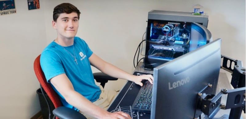 Princeton's Keegan Fogarty didn’t come to the University of Iowa to start a business. But a connection with the John Pappajohn Entrepreneurial Center early in his college journey sparked a passion that shaped his Hawkeye experience and put him on a path to launch a company, General Robotics.