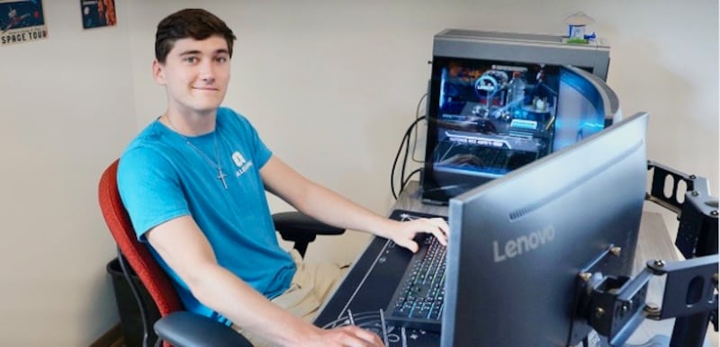 Princeton's Keegan Fogarty didn’t come to the University of Iowa to start a business. But a connection with the John Pappajohn Entrepreneurial Center early in his college journey sparked a passion that shaped his Hawkeye experience and put him on a path to launch a company, General Robotics.