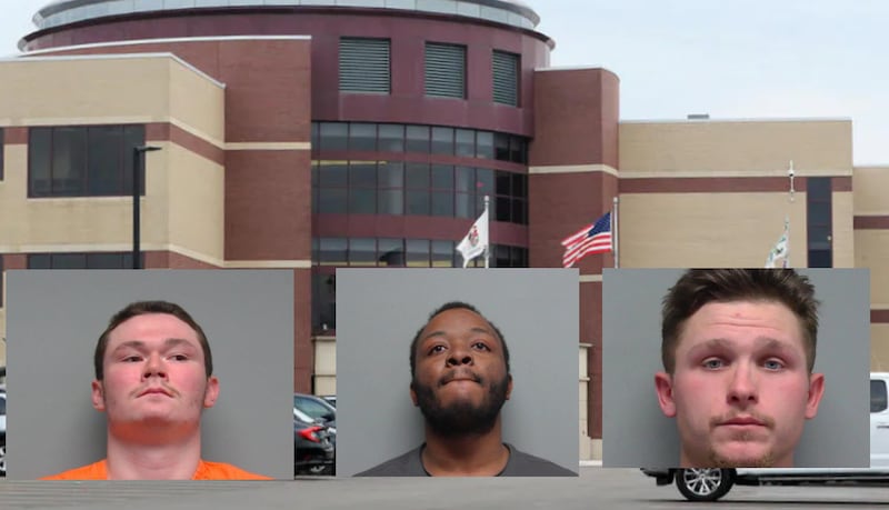 Inset, from left: Blair W. Stiles II, Solomon A. Bankhead, Dominick D. Black