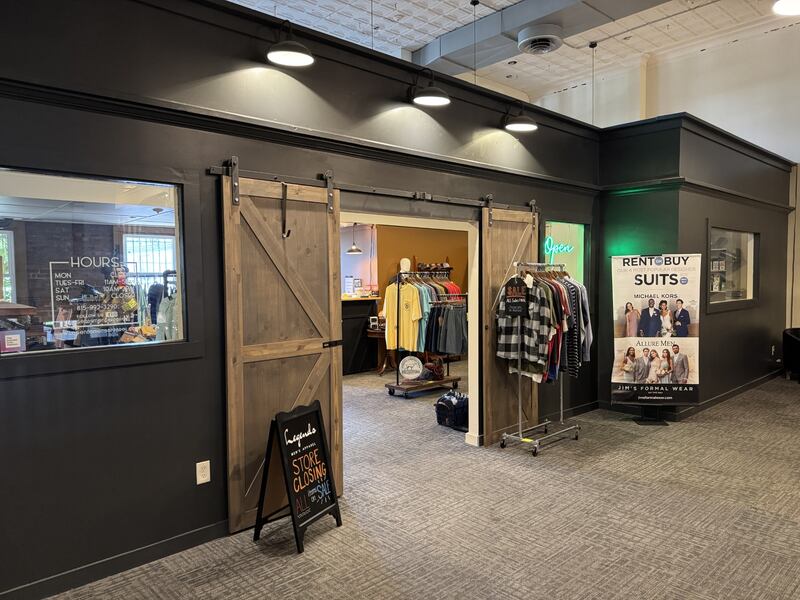 Legends Men’s Apparel in Streator will be closing its doors at the end of the month.