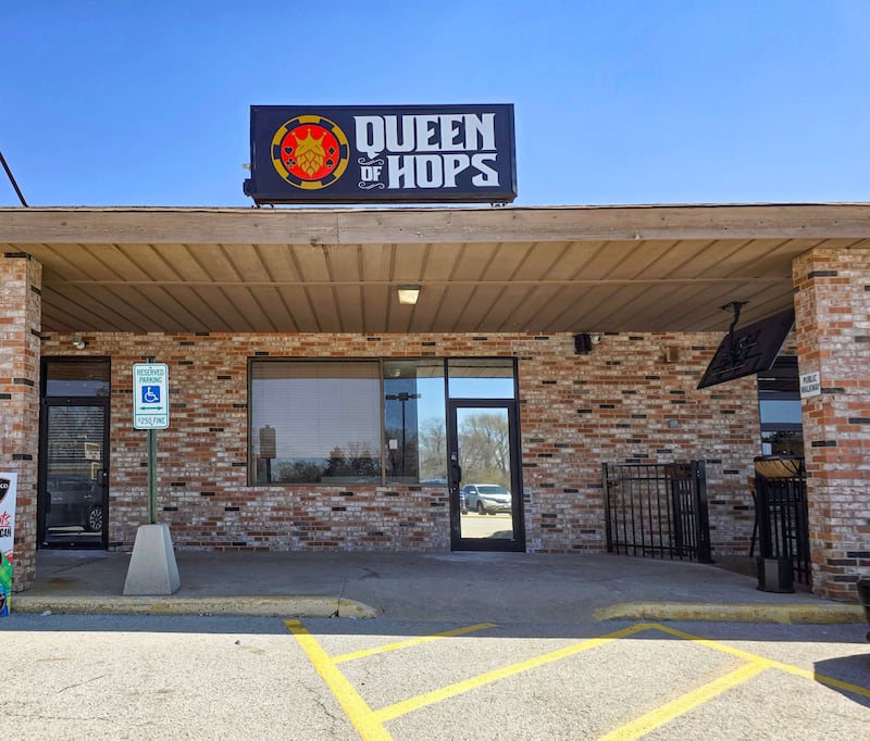 Queen of Hops, a bar with video gaming, is seen Tuesday, April 7, 2026, at 1304 N. Cedar Road in New Lenox.