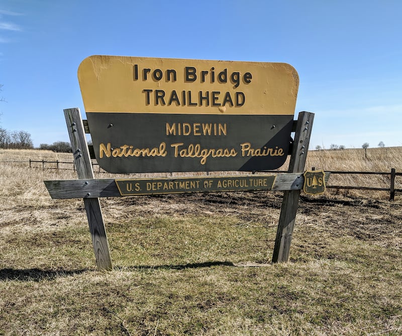The Midewin National Tallgrass Prairie has more than 30 miles of trails and roads that you can explore.