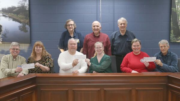 Photos: Utica Knights of Columbus donates over $2,600 to local charities