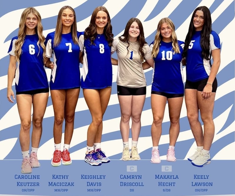 Princeton seniors Caroline Keutzer, Kathy Maciczak, Keighley Davis, Camryn Driscoll, Makayala Hecht and Keely Lawson accomplished their goal by winning their first regional championship together.