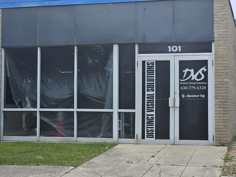 Distinct Visual Solutions is seen at its new location at 101 Springfield Ave. in Joliet, on Saturday, June 7, 2025.