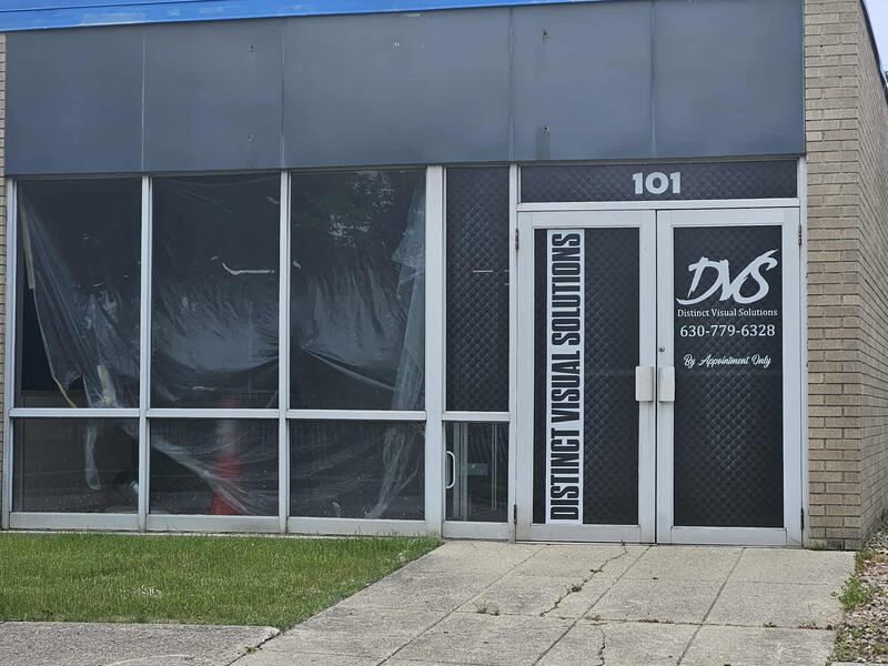 Distinct Visual Solutions is seen at its new location at 101 Springfield Ave. in Joliet, on Saturday, June 7, 2025.