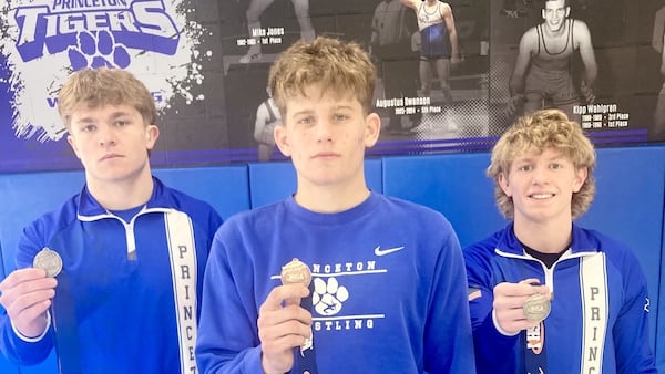 Princeton’s state wrestling medalist honor roll